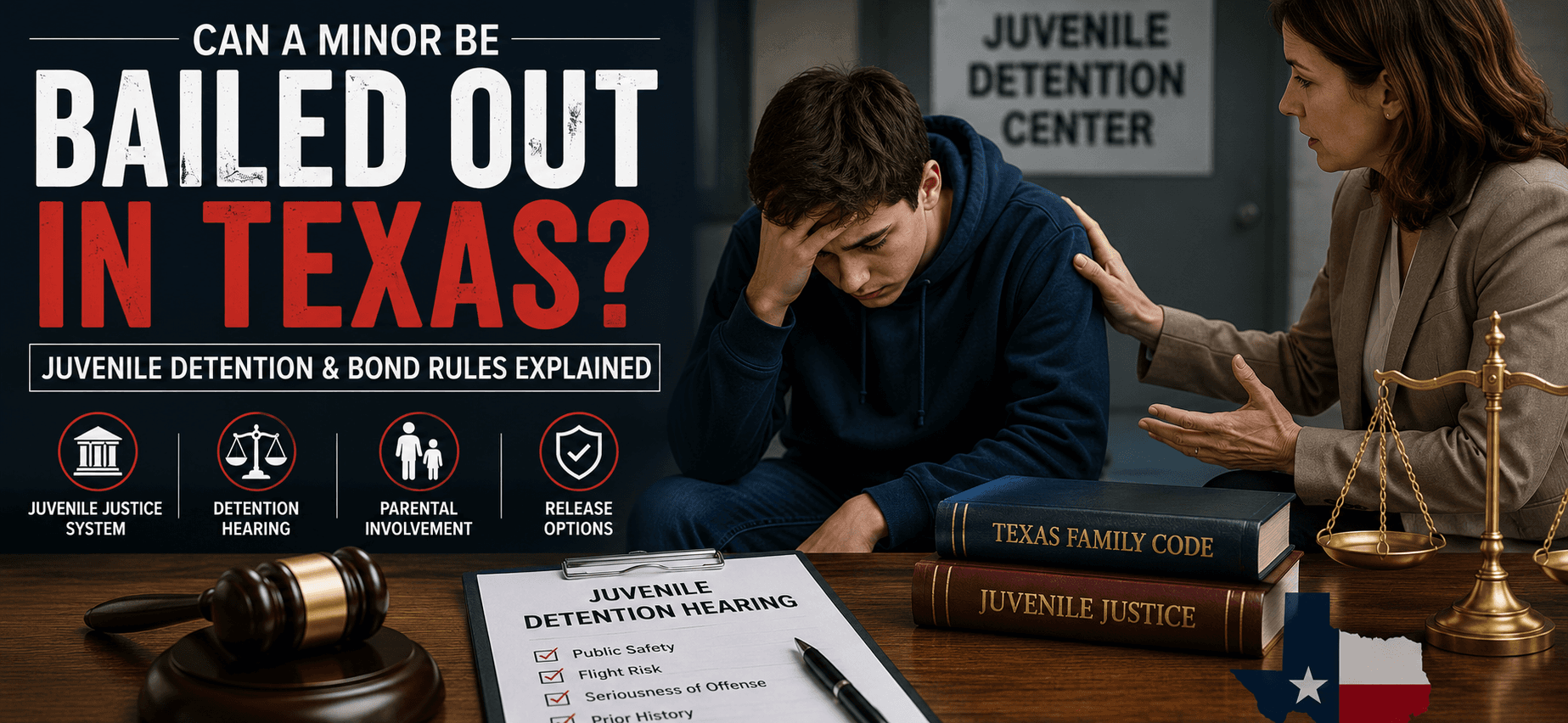 Can a Minor Be Bailed Out in Texas? Juvenile Detention and Bond Rules Explained
